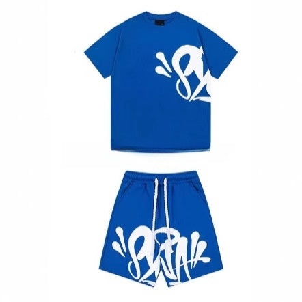 Loose Pants Japanese Sweatshirt Set for Men