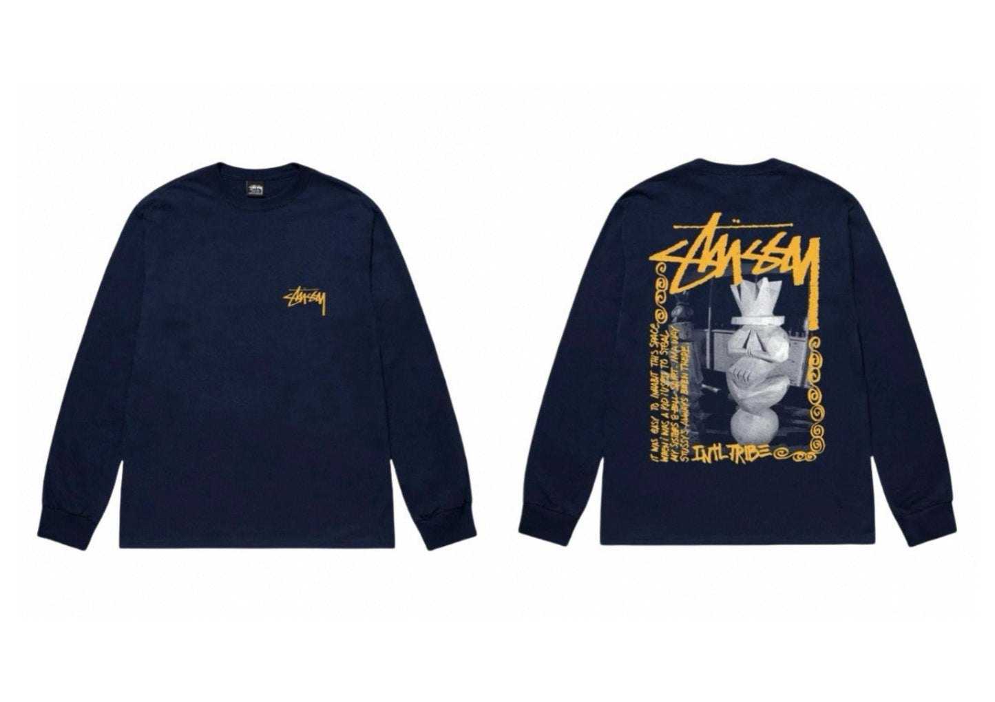 Classic Letter Print Cotton Sweatshirt